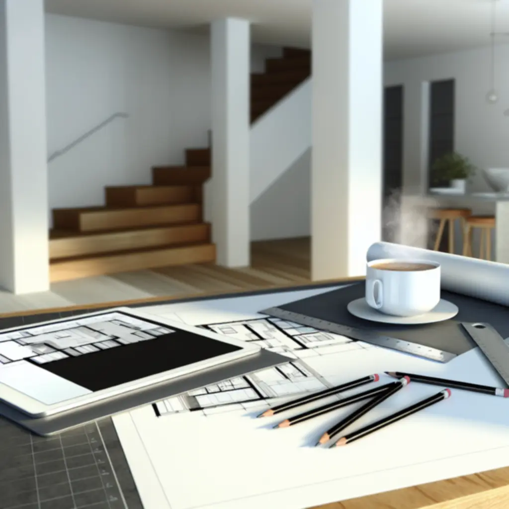 Nowoczesne narzędzia projektowe i szkice koncepcyjne wykorzystywane podczas konsultacji architektonicznych